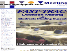 Tablet Screenshot of meetingsupport.com